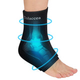 Tolaccea pack glace pour cheville et pied, soulagement ciblé grâce au froid.