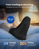 Tolaccea thérapie chaud froid 20 minutes, séances flexibles pour douleur et raideur.