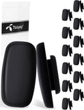 Tolaxy coussinets nasaux en silicone noirs adaptés pour Costa South Point, confort durable.