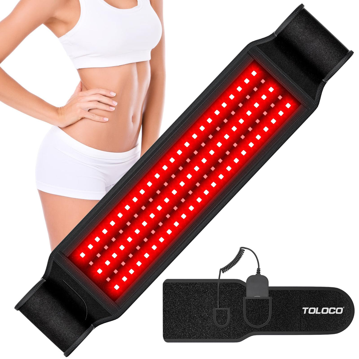 Le bandeau Toloco thérapie lumière rouge infrarouge peut détendre les muscles.