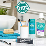 Tom's of Maine dentifrice charbon actif menthe, sourire frais et éclatant