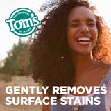 Tom's of Maine dentifrice charbon actif menthe, tube 4, parfum menthe rafraîchissant