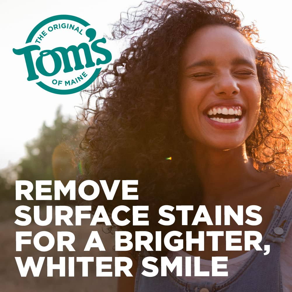 Saveur menthe verte associée au dentifrice Tom's of Maine