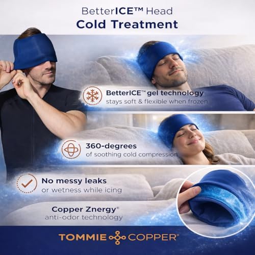 Cap Tommie Copper BetterICE sans fuite, sans dégoulinement.