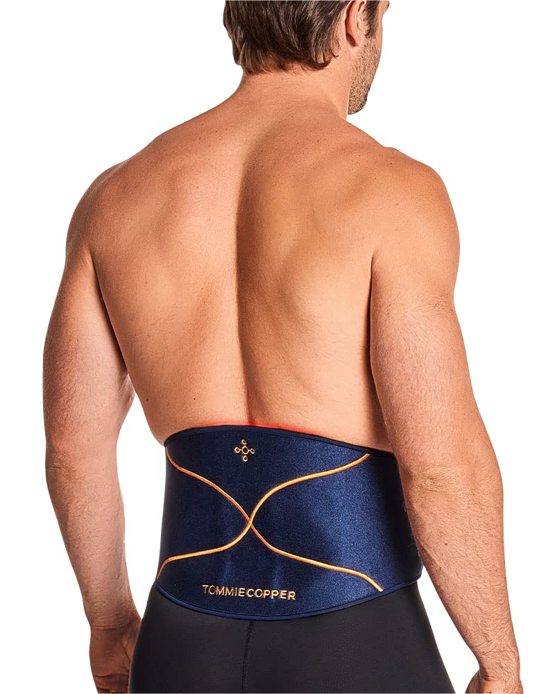 Tommie Copper infrarouge dos bandeau en action pour les tensions.