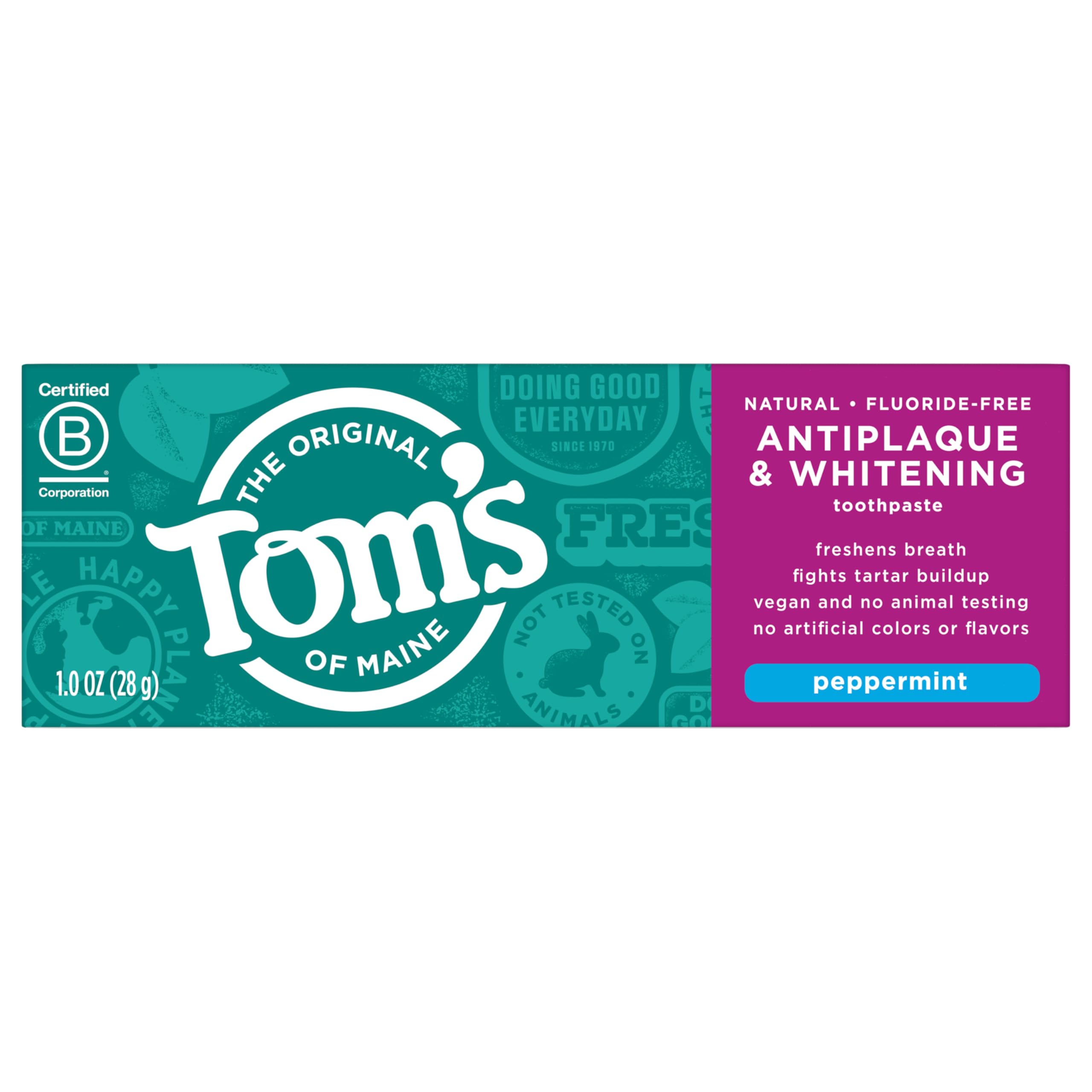 Emballage écoresponsable et réduction des déchets Tom's of Maine.