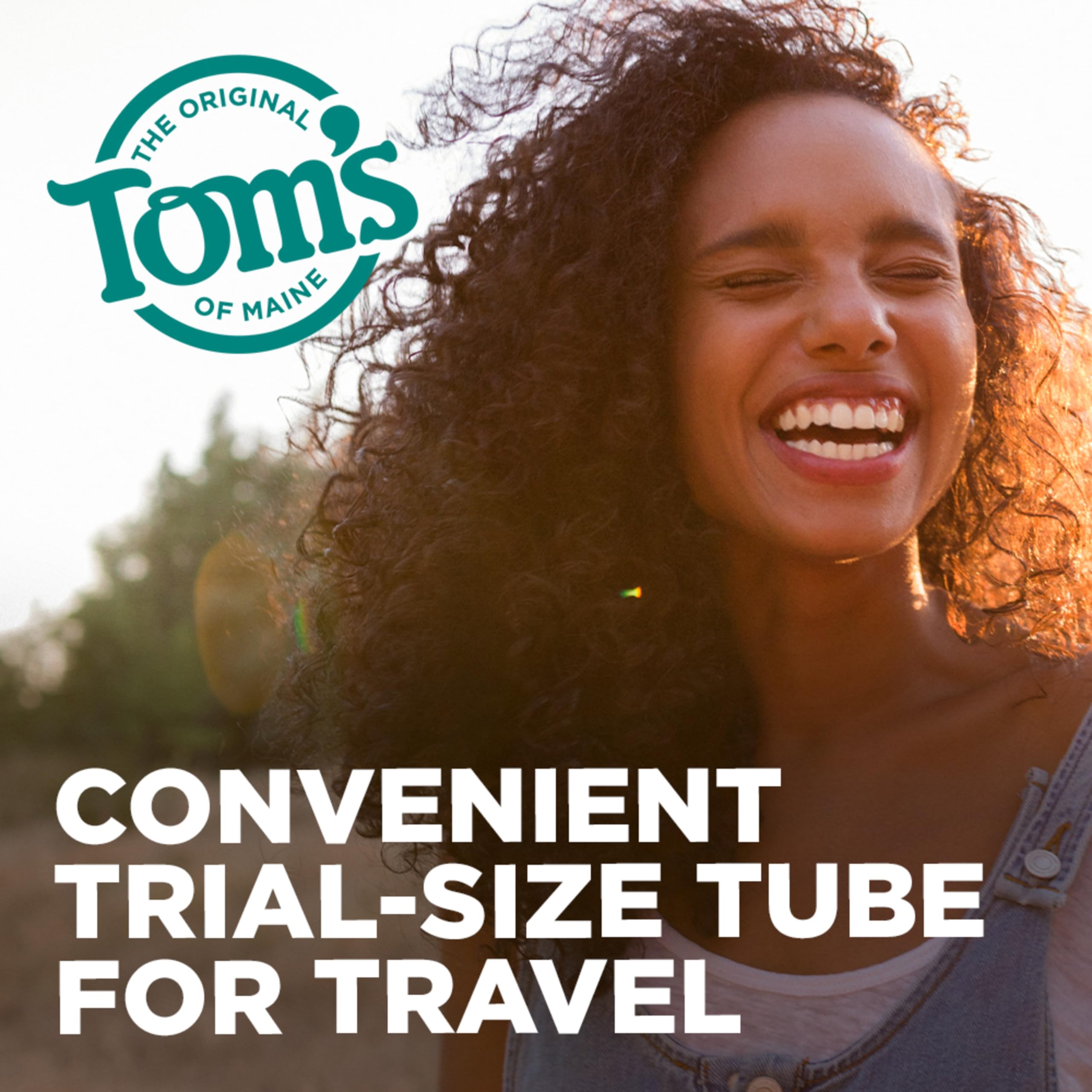 Pack de 12 tubes Tom's of Maine dentifrice naturel et menthe.