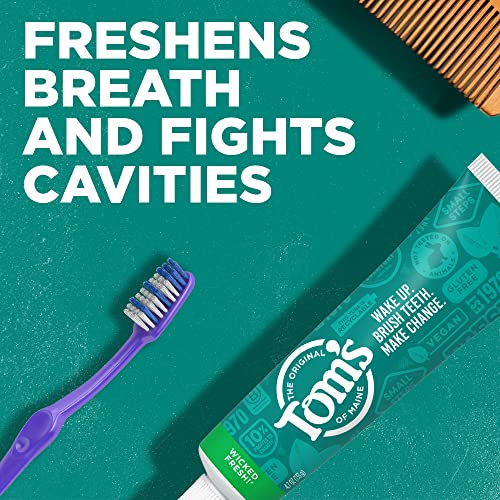 Tom's of Maine Wicked Fresh, pâte dentifrice lisse et agréable à appliquer.
