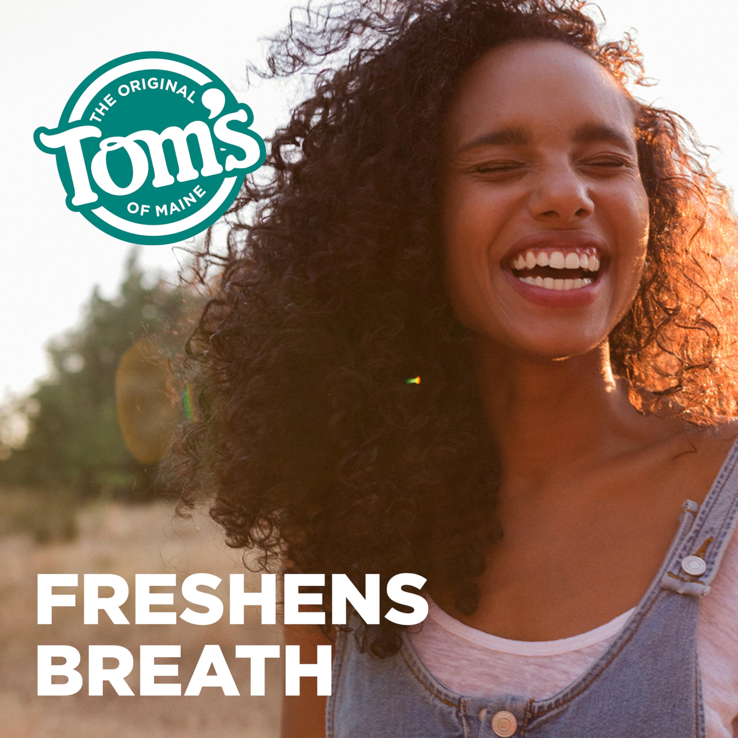 Tom’s of Maine arôme fenouil – haleine fraîche après le brossage.