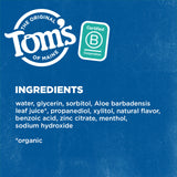 Tom's of Maine bain-bouche Wicked Fresh usage quotidien, pratique et efficace.