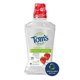 Flacon Tom's of Maine rince-bouche enfant Silly Strawberry, goût fruité apprécié par les enfants.