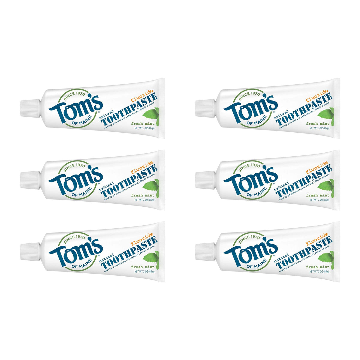 Tom's of Maine dentifrice anticavite frais menthe en format voyage pratique