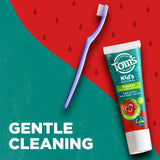 Tom's of Maine goût Fraise Silly apprécié par les enfants pour le brossage.