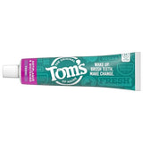 Tom s of Maine dentifrice fenouil sans fluor, étiquette claire pour usage quotidien