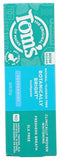 Dentifrice Tom's of Maine Botaniquement Éclatant Menthe – tube prêt à l’emploi.
