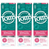 Tom’s of Maine Sensitive + Whitening, dentifrice menthe apaisante en tube 4 oz.