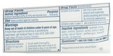 Tom's of Maine dentifrice voyage Menthe Fraîche, emballage compact, routine quotidienne.