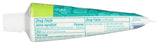 Tom's of Maine dentifrice voyage, sans édulcorants artificiels et sans colorants artificiels.