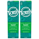 Tom's of Maine Wicked Fresh menthe: tube dentifrice offrant une fraîcheur durable.