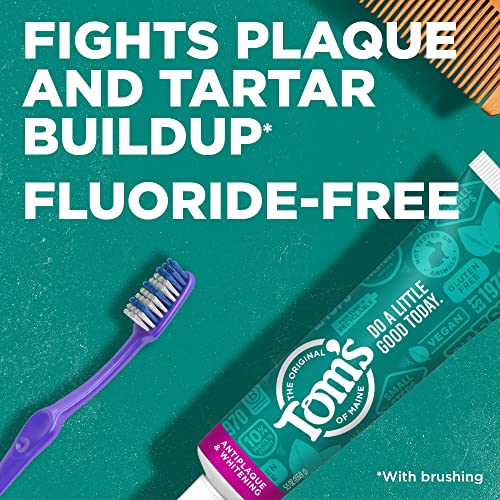 Emballage Dentifrice Tom's of Maine respectueux de l’environnement.