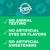 Menthe fraîche de Tom's of Maine Wicked Fresh pour un souffle net après le brossage.