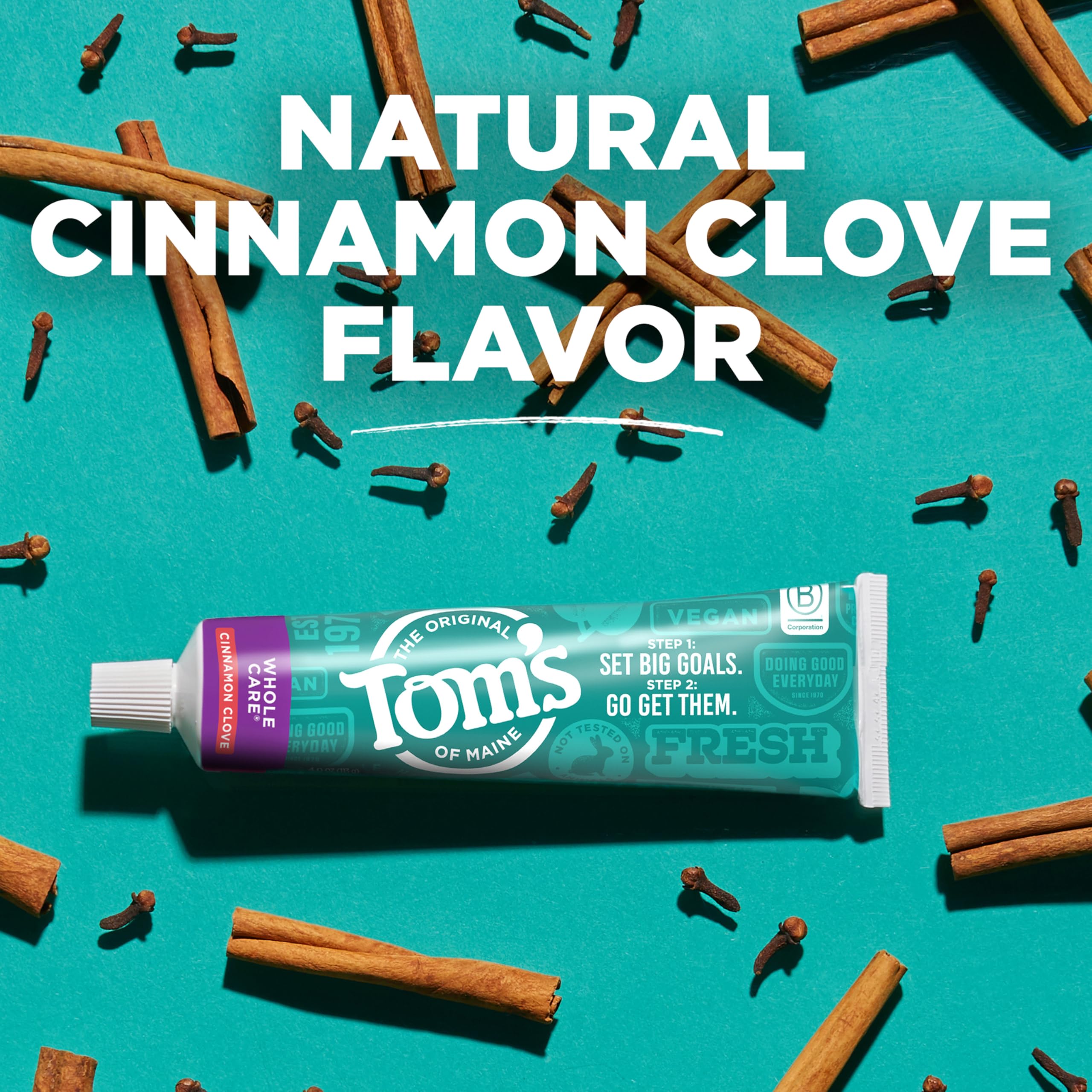 Tom's of Maine non testé sur les animaux.