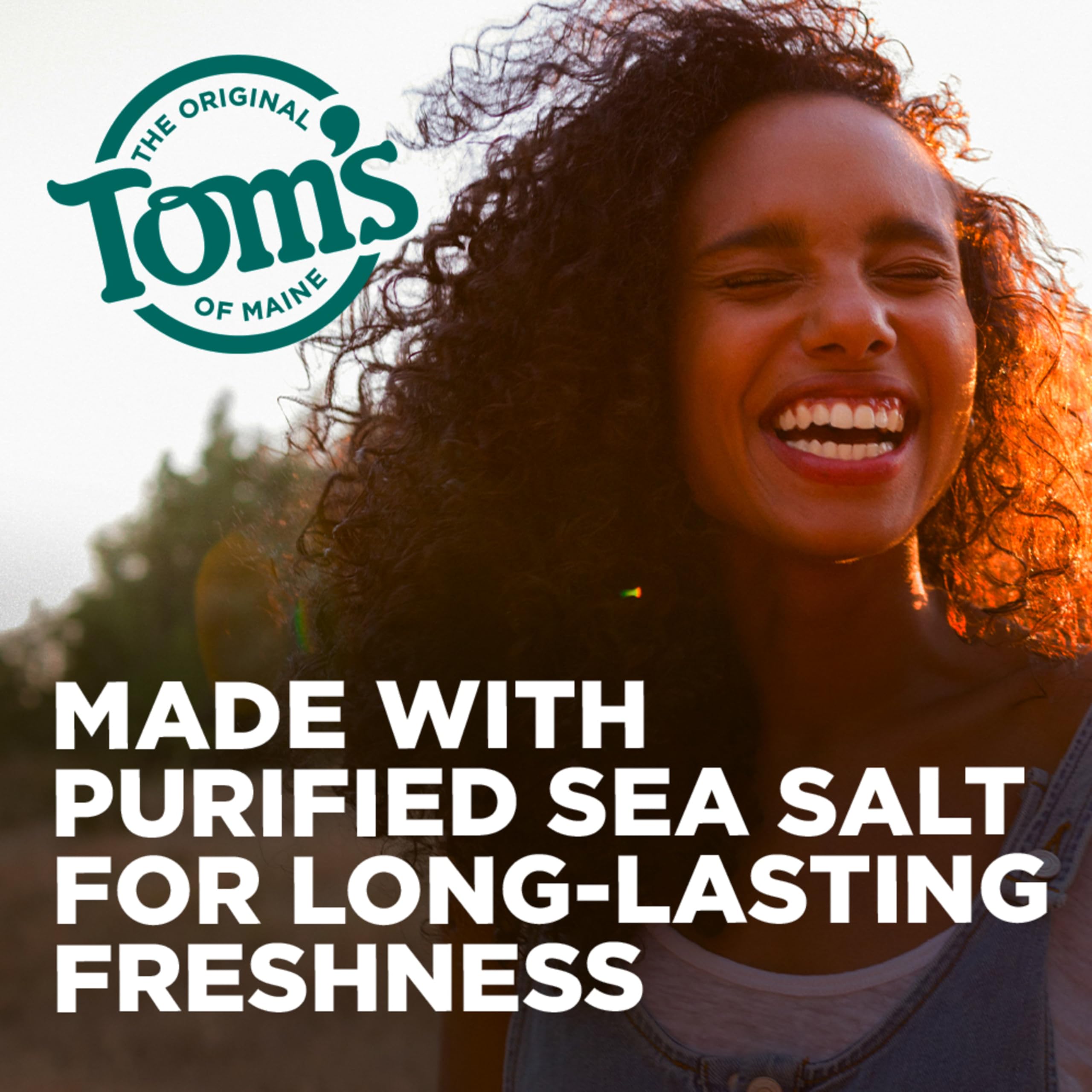 Tom's of Maine rince-bouche sans additifs, menthe, bouteille pratique