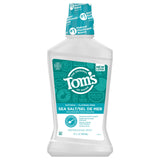 Tom's of Maine rince-bouche sans alcool, menthe, bouteille parfumée et sûre