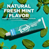 Tom's of Maine – sans conservateurs ni arômes artificiels.