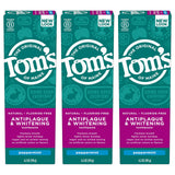 Tom's of Maine - tube antiplaque blanchissant menthe, sourire plus lumineux.