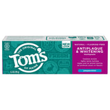 Tom's of Maine - tube recyclable avec drapeau bleu, option écoresponsable.