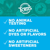 Tom's of Maine – tube recyclable avec drapeau bleu.