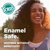 Tom's of Maine Whiten Plus Deep Clean avec arôme menthe rafraîchissant.