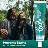 Tom's of Maine Whiten Plus Deep Clean blanchiment sans peroxyde.