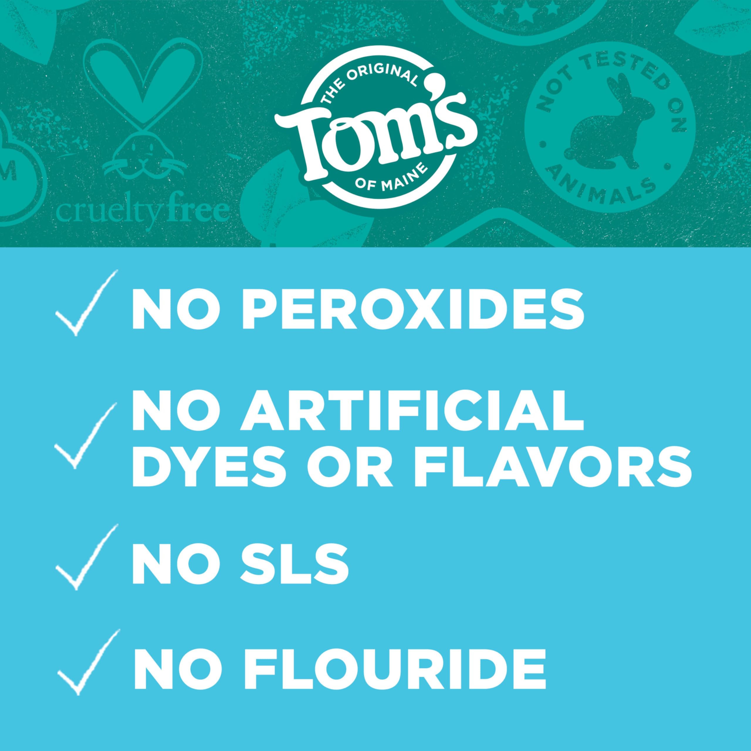 Tom’s of Maine Whiten Plus – micro-polisseurs naturels qui polissent en douceur