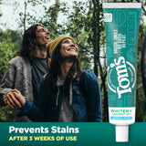 Tom’s of Maine Whiten Plus – démonstration taches avant-après pour référence visuelle