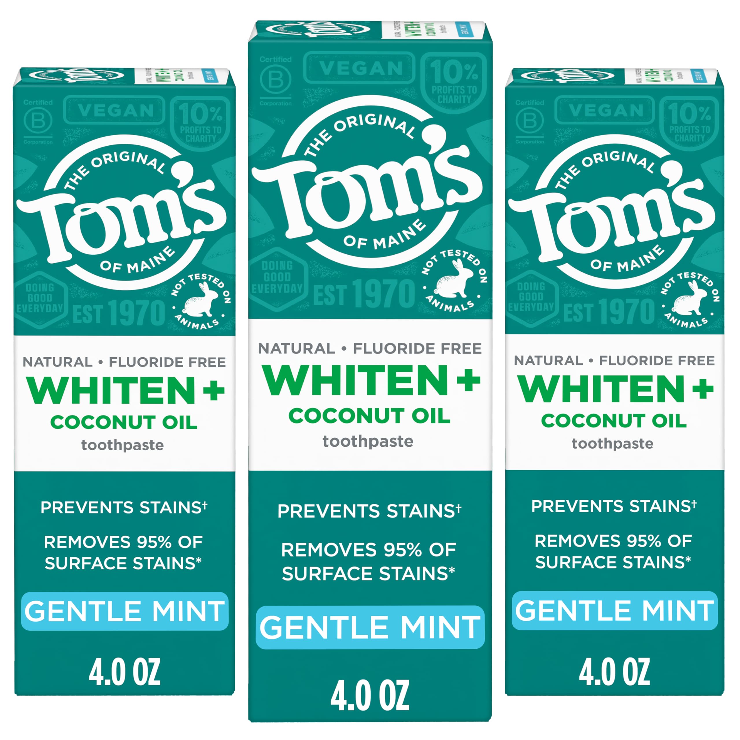 Tom’s of Maine Whiten Plus – usage quotidien recommandé pour sourire plus lumineux