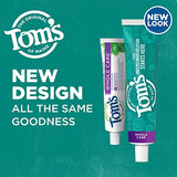 Étiquette Tom's of Maine Whole Care Wintermint montrant la formule naturelle
