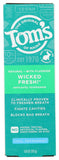 Tom's of Maine Wicked Fresh Menthe: tube dentifrice pour haleine fraîche durable.