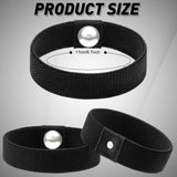Tondiamo bande poignet noir, design simple et discret, idéal pour trajets quotidiens.