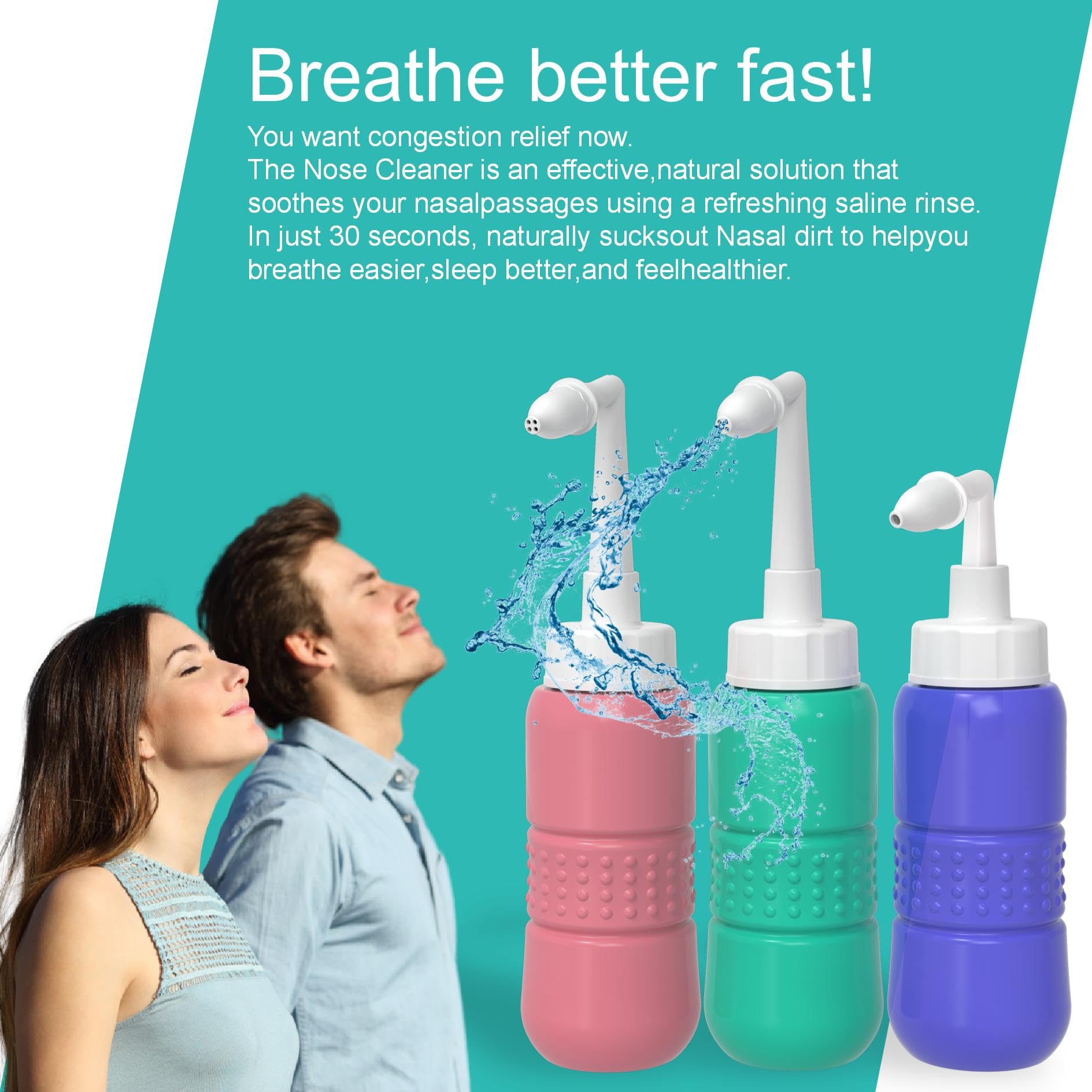 Tonelife flacon spray nasal vide – réservoir prêt pour solutions personnalisées.