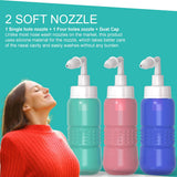 TONELIFE Valve-air automatique: contrôle facile du flux pour rinage nasal fluide.
