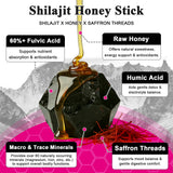 Stick de miel Shilajit TongueClash à emporter partout pour une pause gourmande