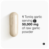 Testées en laboratoire tiers pour pureté et puissance Toniiq Ail.