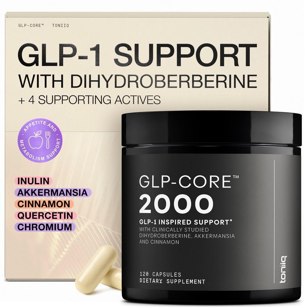 Toniiq GLP 1 Support Dihydroberberine GlucoVantage Et Akkermansia toniiq-glp-1-support-dihydroberberine-glucovantage-et-akkermansia