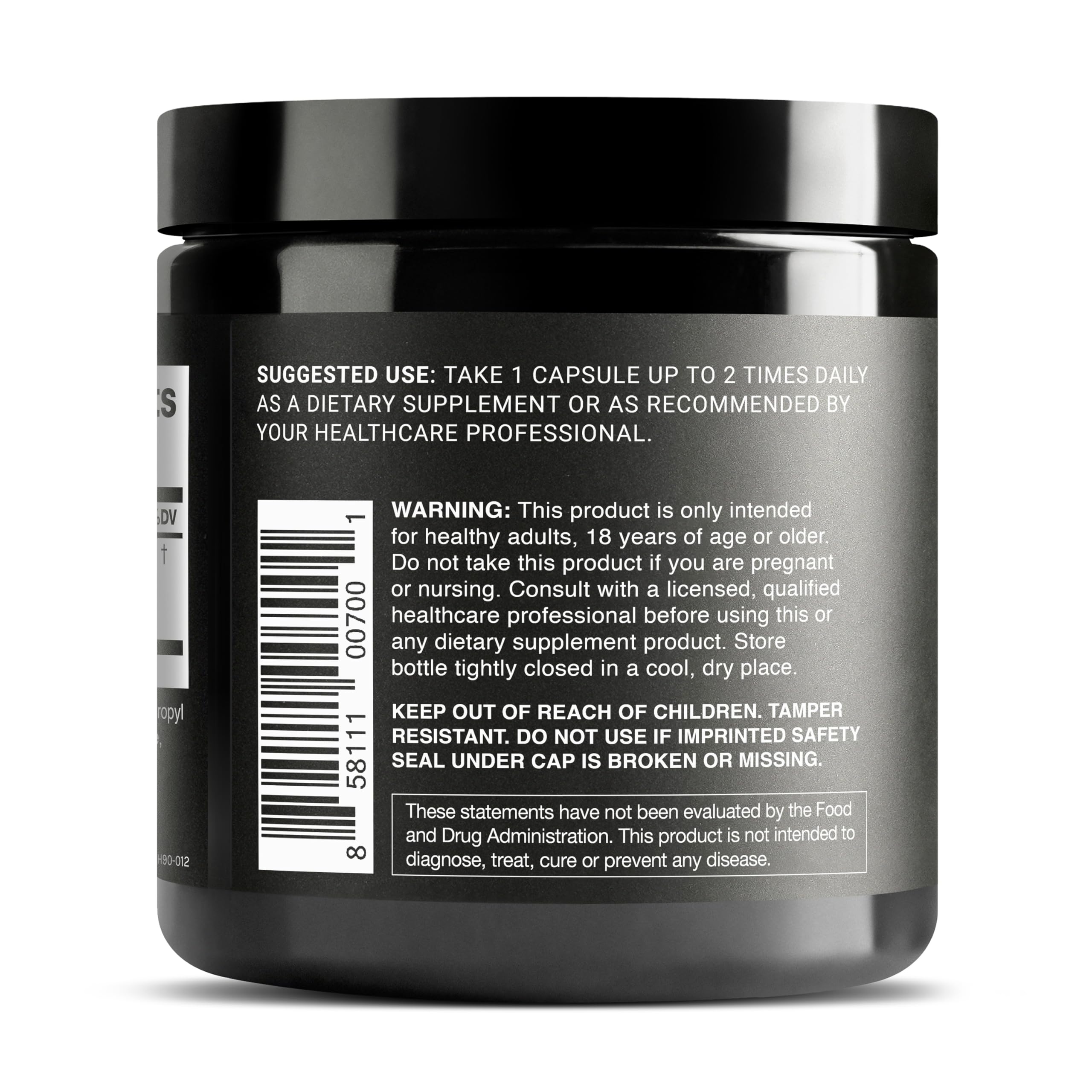 Toniiq Milk Thistle – extrait 50:1 affiché sur l'emballage.