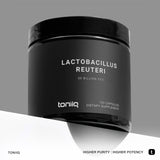 Toniiq Probiotiques L. Reuteri, emballage: présentation soignée et rangement facile.