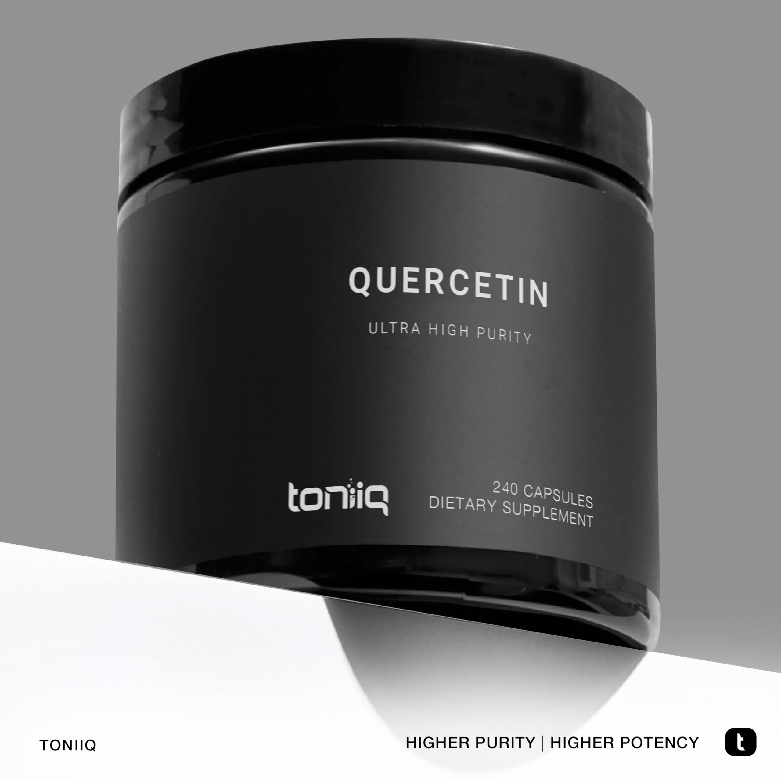 Toniiq Quercetine, usine GMP américaine pour une fabrication conforme.