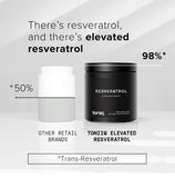 Toniiq Résveratrol — comprimés de 600 mg, pureté élevée