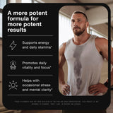 Toniiq Shilajit Gommes - ingrédients Ashwagandha et Curcuma en triple extrait.